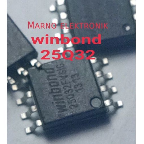 Jual IC WINBON 25Q32 IC FLASH SPI MEMORY 25Q32 BIOS 25Q32FVSIG ...