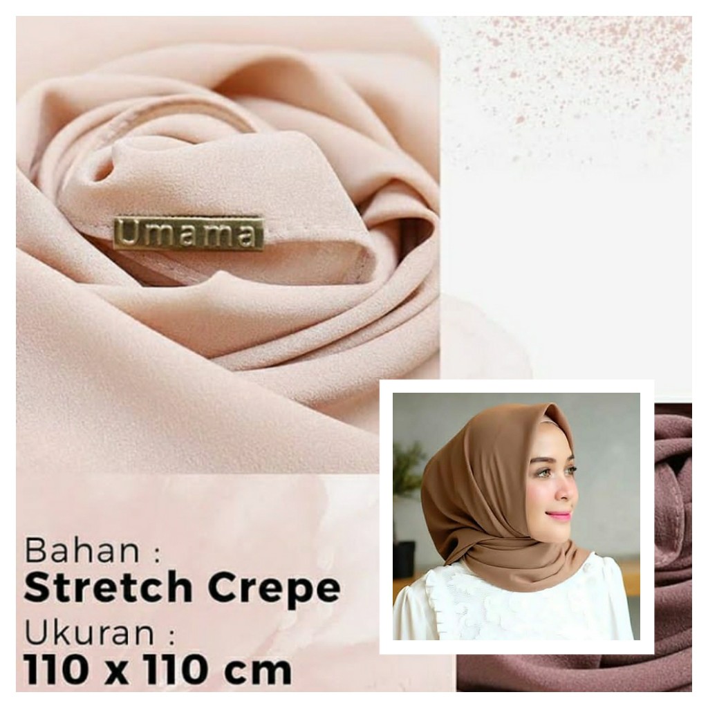 Jual CREPE SQUARE / DIAMOND SQUARE by UMAMA (ABISIN STOK) | Shopee ...
