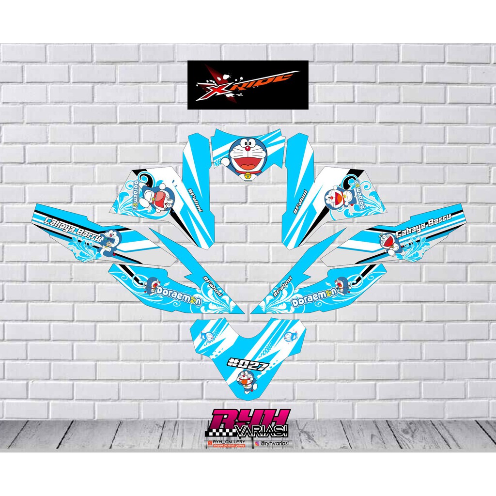 Jual STIKER DECAL YAMAHA XRIDE | Shopee Indonesia