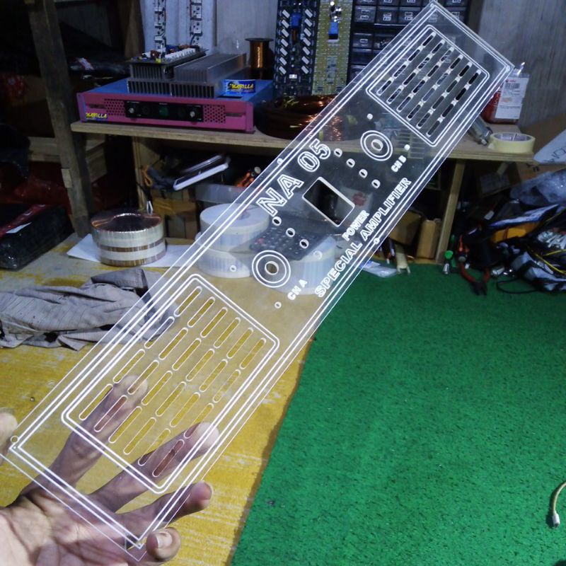 Jual panel box power depan belakang acrilik | Shopee Indonesia