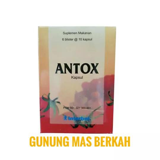 Jual antox 60 caps interbat (per box) | Shopee Indonesia