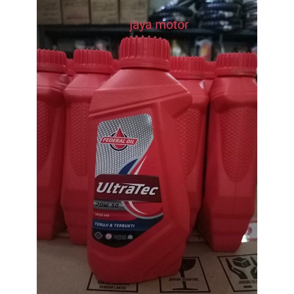 Jual Oli Mesin Federal Ultratec 20w 50 0 8 800 Ml Original Shopee