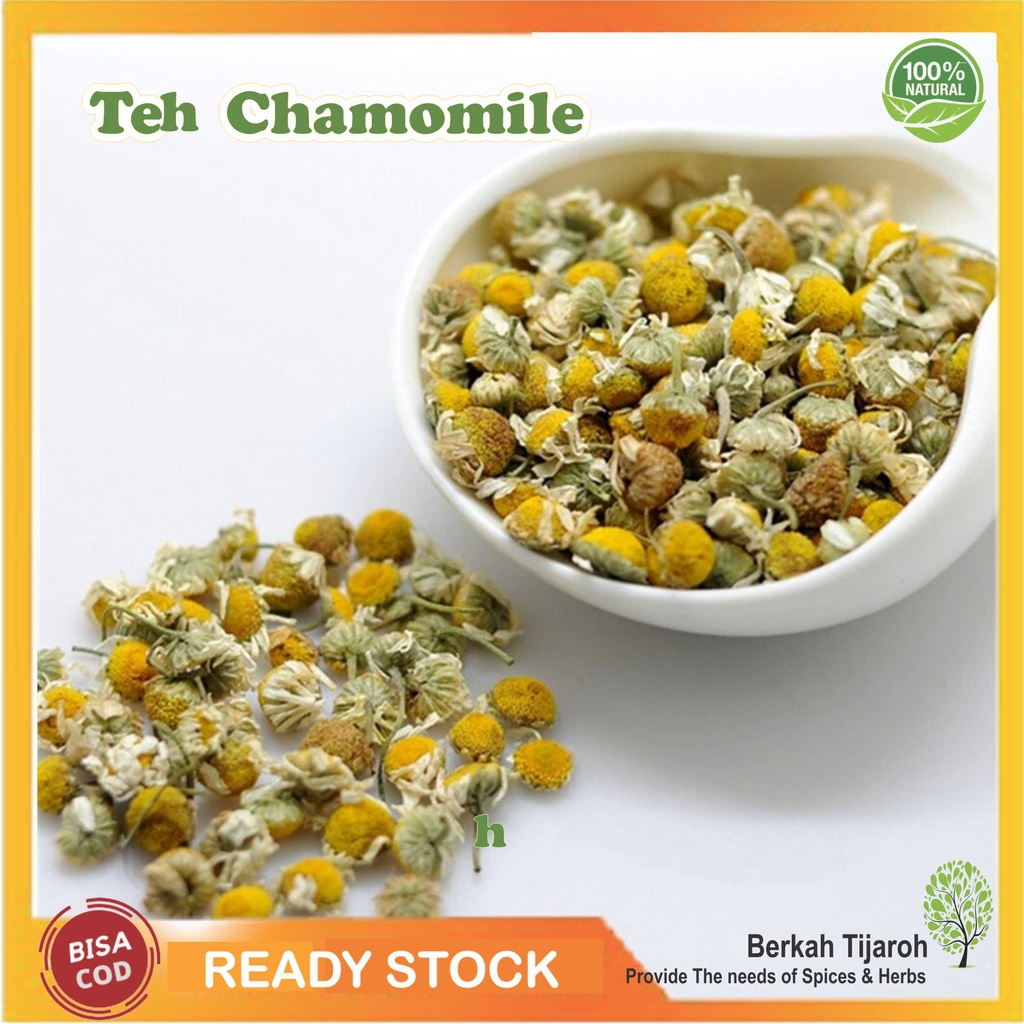 Jual Teh Camomile Atasi Jerawat Anti Insomnia Chamomile Tea / Teh Bunga