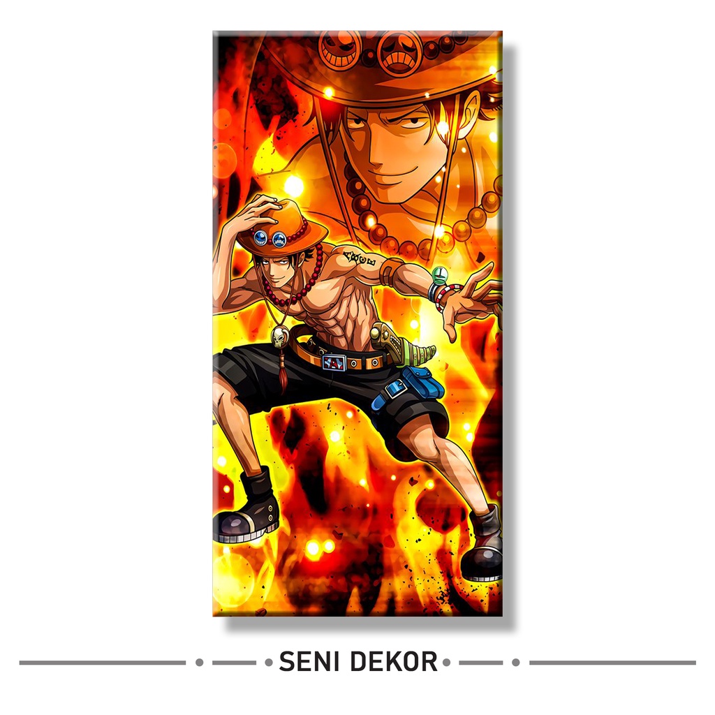 Jual hiasan dinding ruangan kamar aesthetic gambar anime ukuran 15x30