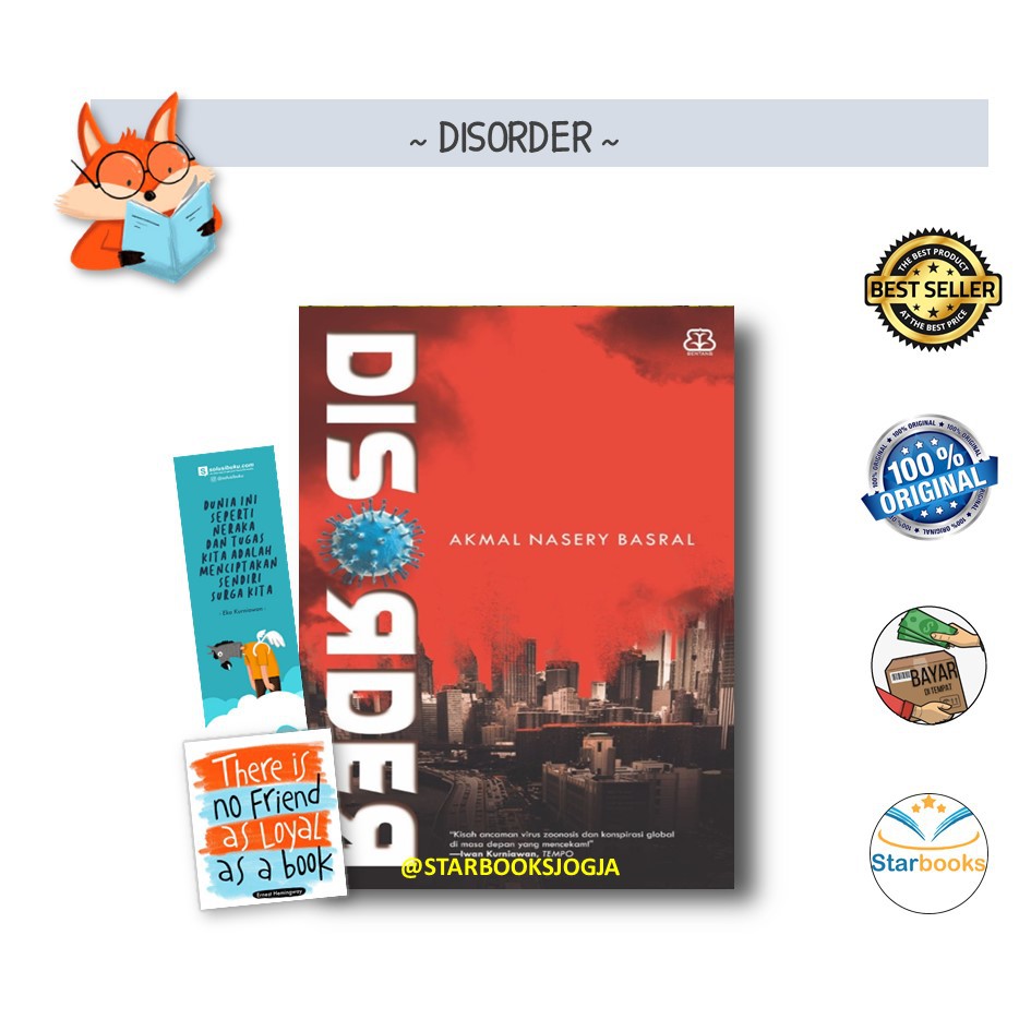 Jual Buku Disorder - Bentang Pustaka (Novel) | Shopee Indonesia