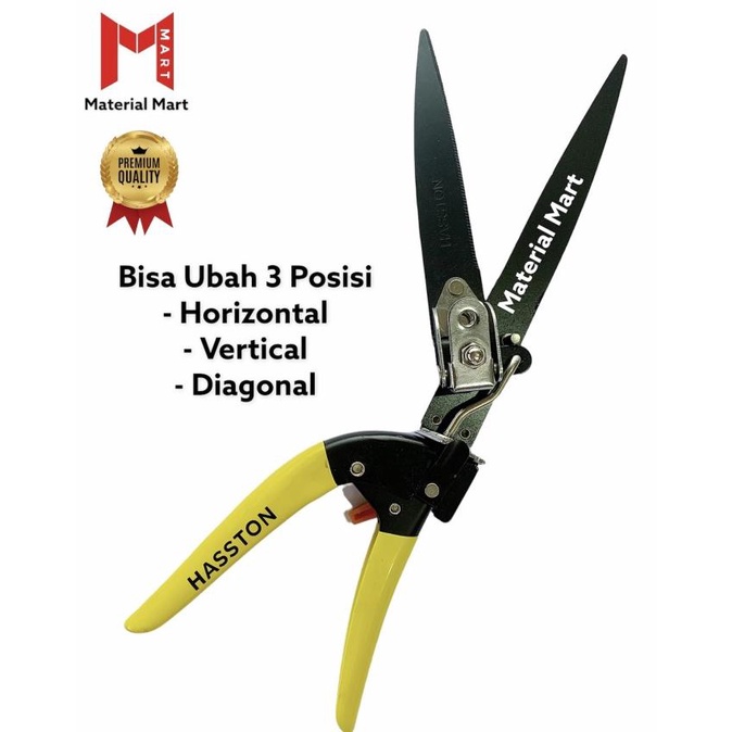 Jual Gunting Rumput 3 Posisi | Pemotong Dahan Pohon Tanaman 3 Way ...