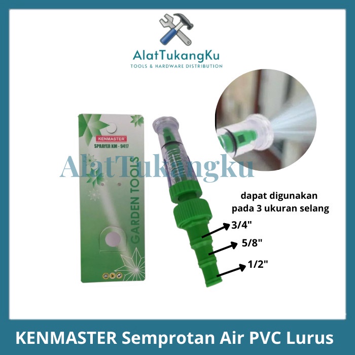 Jual Kenmaster Water Spray Semprotan Air Plastik Lurus Garden Sprayer Sprayer Semprotan Air