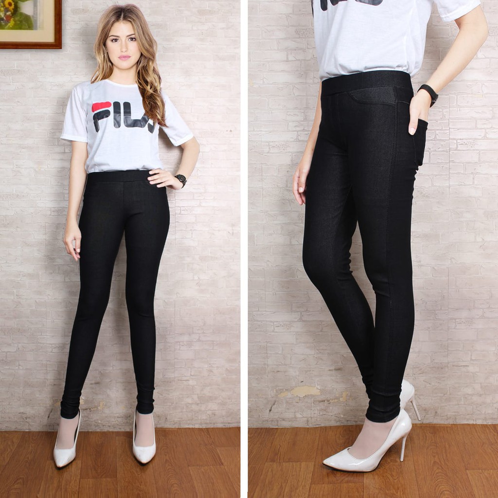 Leggings Jeans Fylo Taille 27 Bleu | Occasion Très Bon état, Coupe Regular Pour Femme