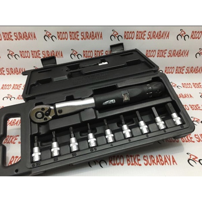Jual TOOL SET ALAT KUNCI TORSI TORQUE WRENCH SEPEDA SUPER B | Shopee ...