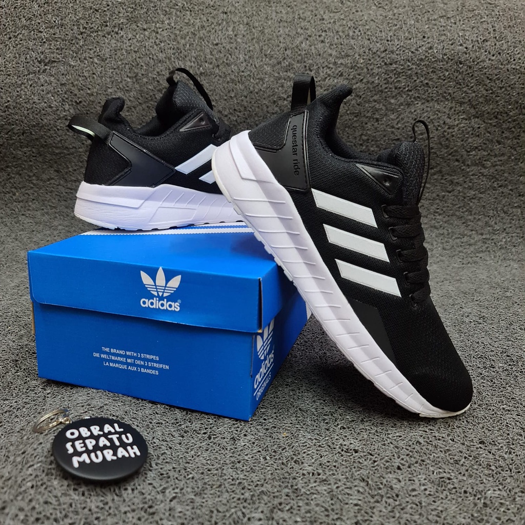 Foto sepatu clearance adidas hitam putih