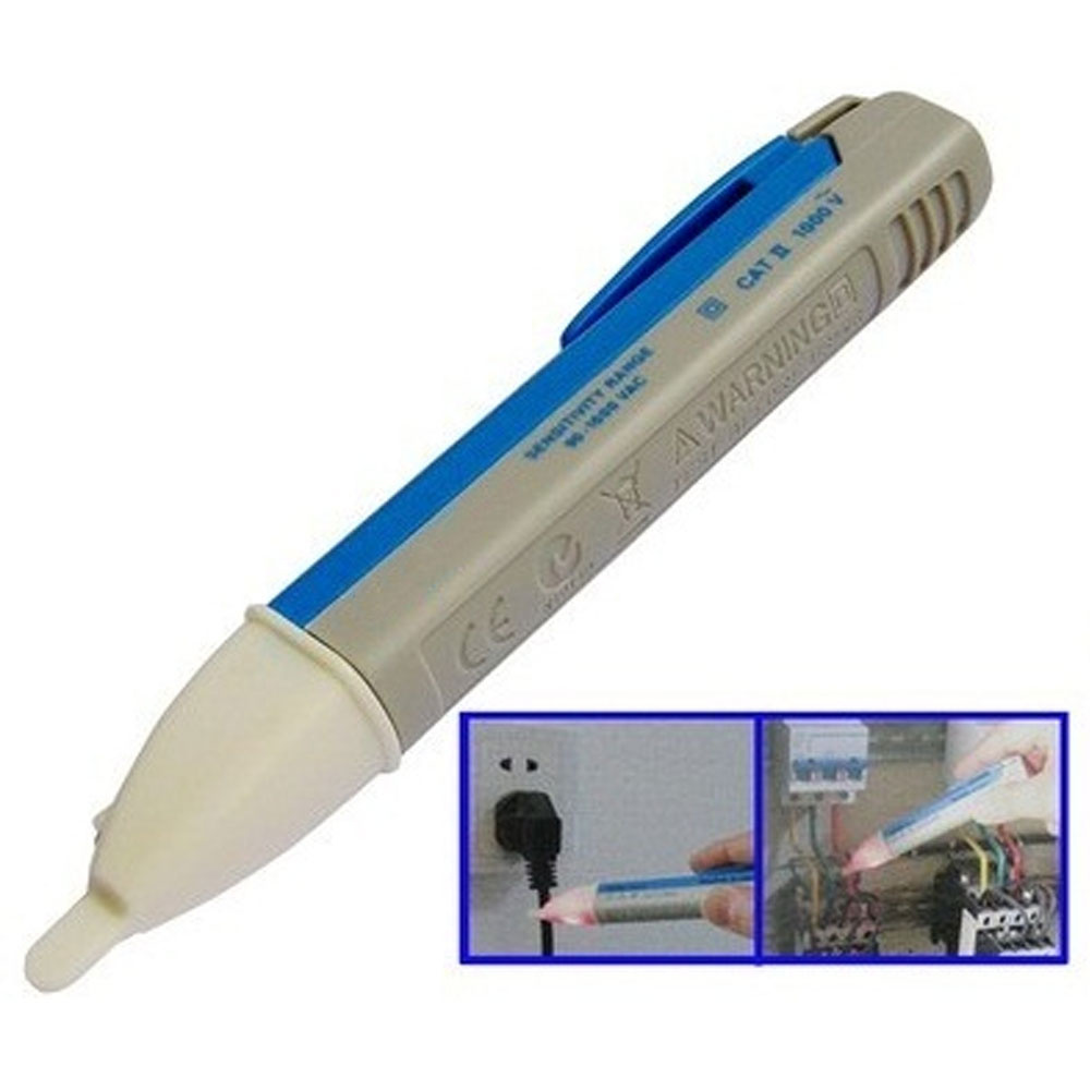 Jual Taffware Pen Non-contact AC Voltage Alert Detector 90V-1000V ...