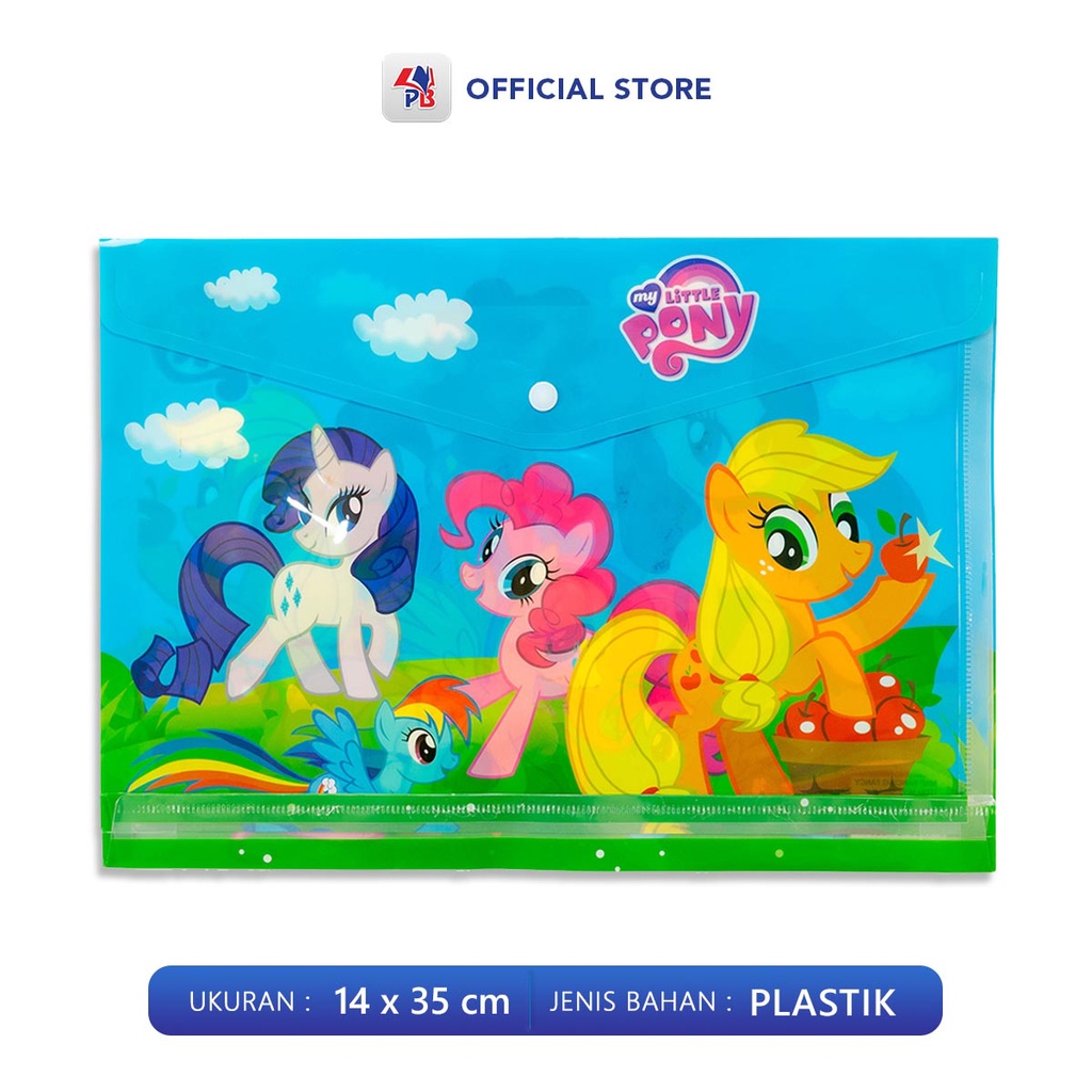 Jual Map Kancing Plastik Folio F4 Map Dokumen File Bergambar Karakter ...