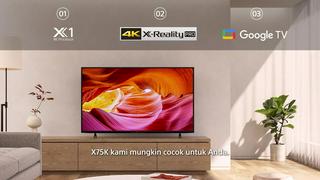 Jual SONY Bravia X75K 43 Inch Ultra HD 4K High Dynamic Range Smart TV ...