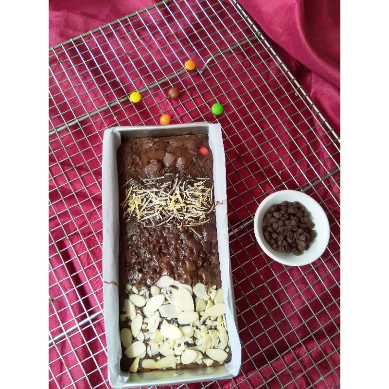 Jual Brownies Fudgy FREE CARD Brownies Panggang Brownies Fudge Brownies