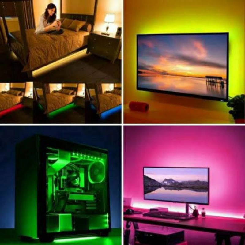 Jual Lampu Led Strip Lampu Hias Ruangan Gaming Plafon Outdor Tempel ...
