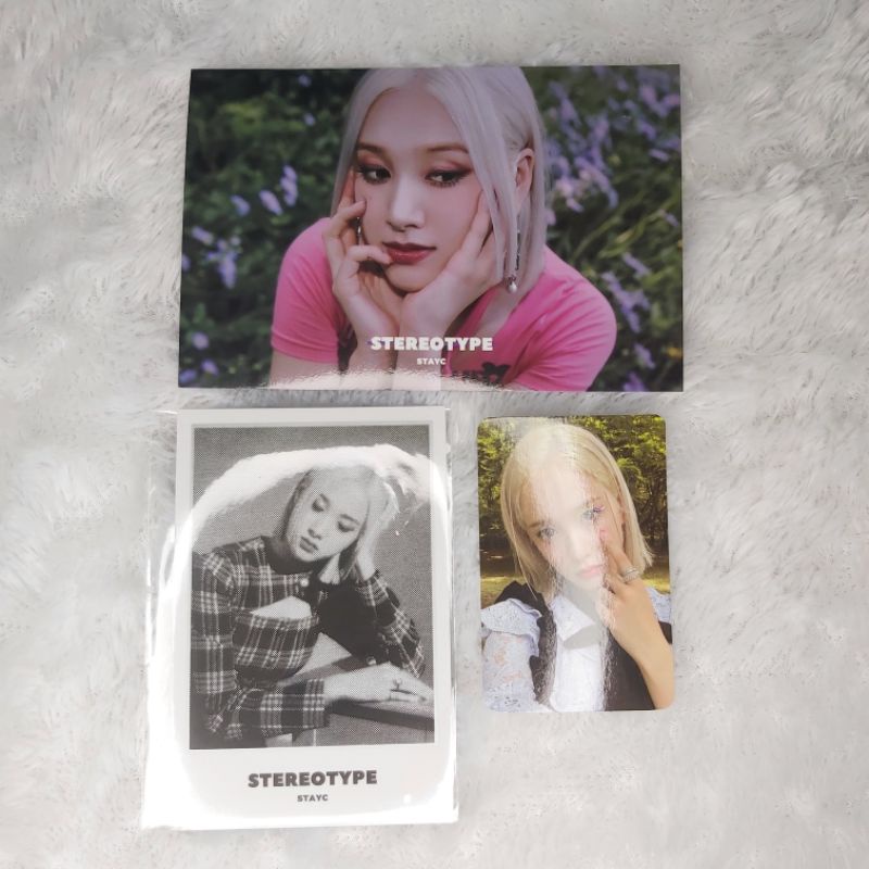 Jual Stayc Stereotype Album Type A B Special Photocard SPC PC Isa
