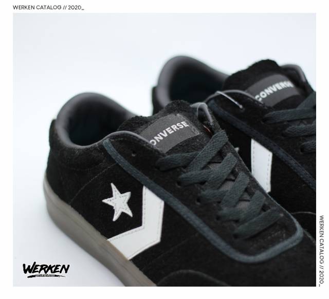 Converse Courtlandt Ox Black White Brown ORIGINAL