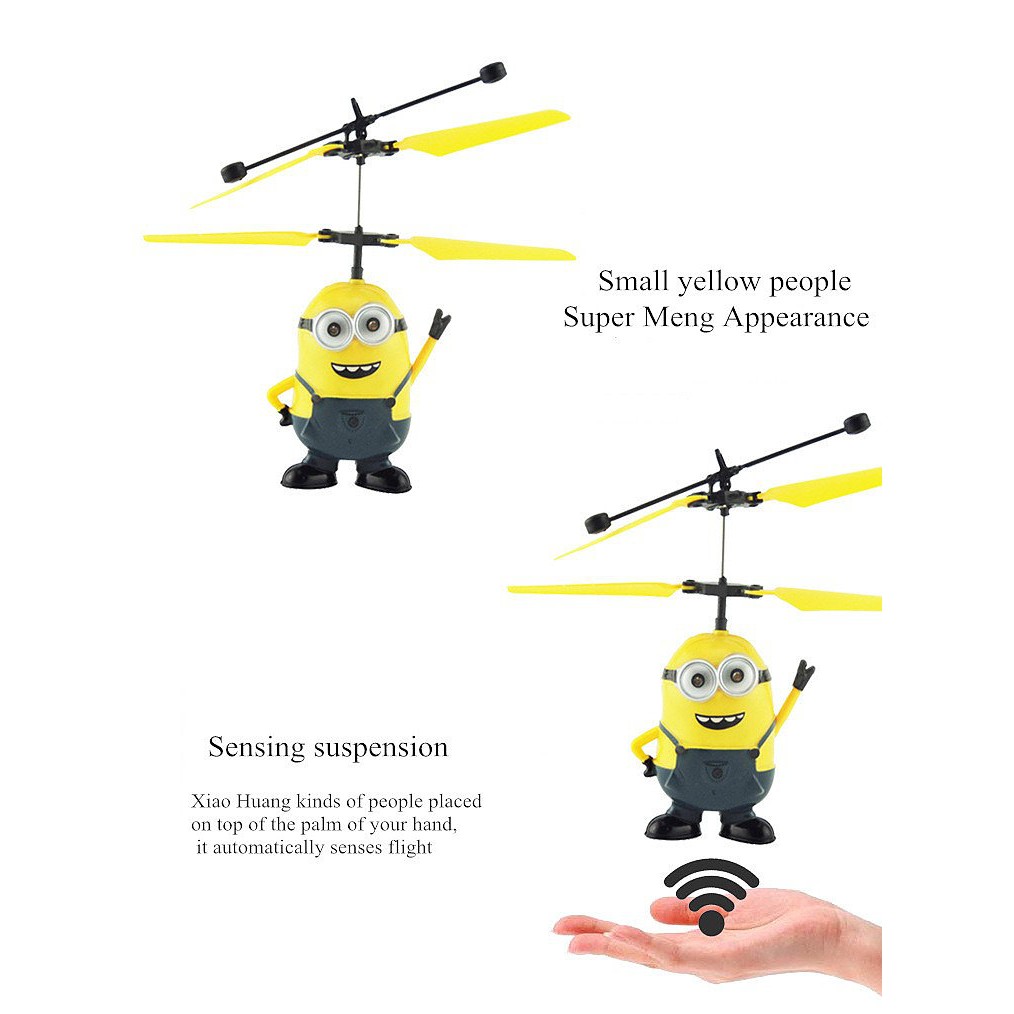 Jual Drone Minion - Flying Toy Sensor - Heli Sensor | Shopee Indonesia