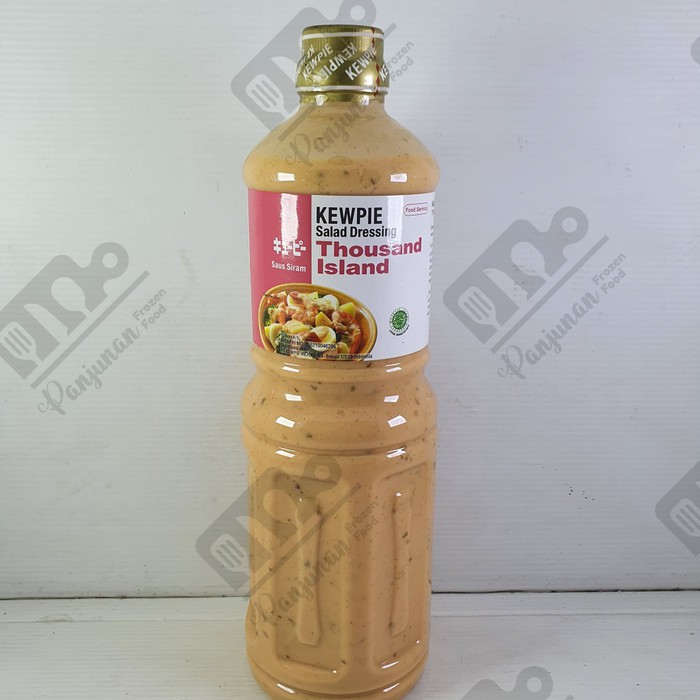 Jual Kewpie Salad Dressing Thousand Island 1 Liter Original (Expired
