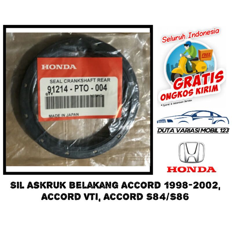Jual Sil Seal Oli Crankshaft Crank Shaft Kruk As Askruk Belakang Accord