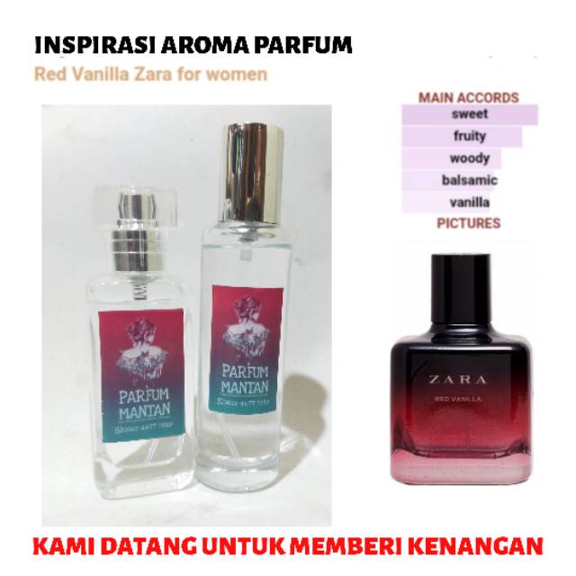 Aroma parfum zara online red vanilla