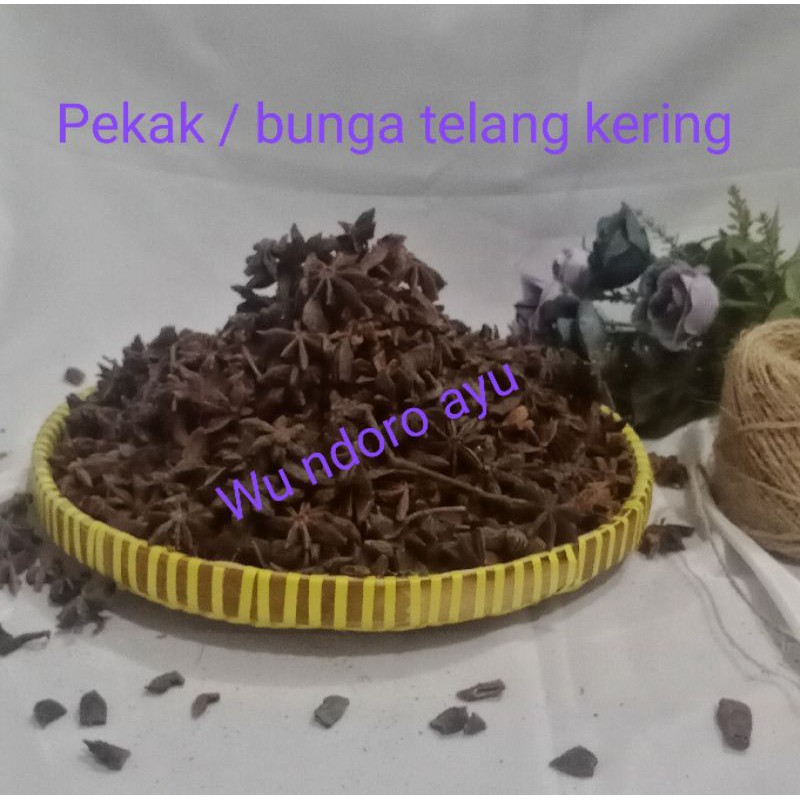 Jual Bunga Telang Pekak Kering Bahan Wedang Uwuh Shopee Indonesia