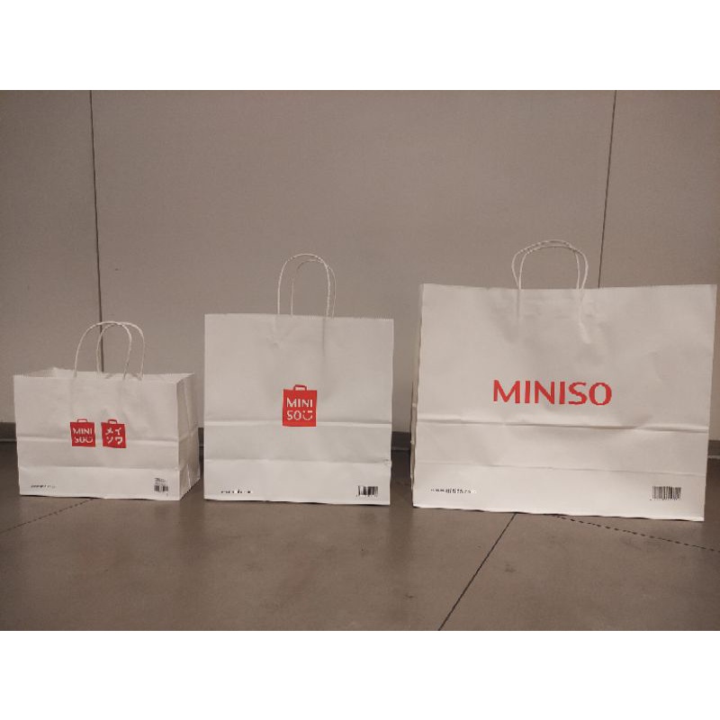 Jual MINISO PAPERBAG | Shopee Indonesia
