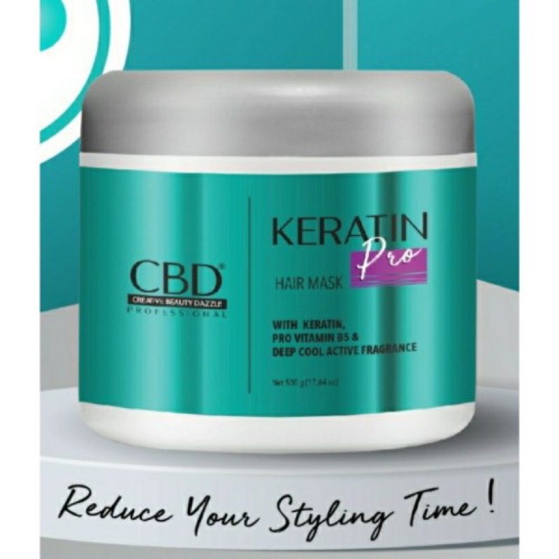 Jual CBD keratin Hair Mask 500ml | Shopee Indonesia