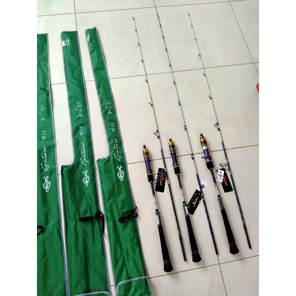 Jual Rod Gindara PE 1.5 + packing pipa pvc | Shopee Indonesia