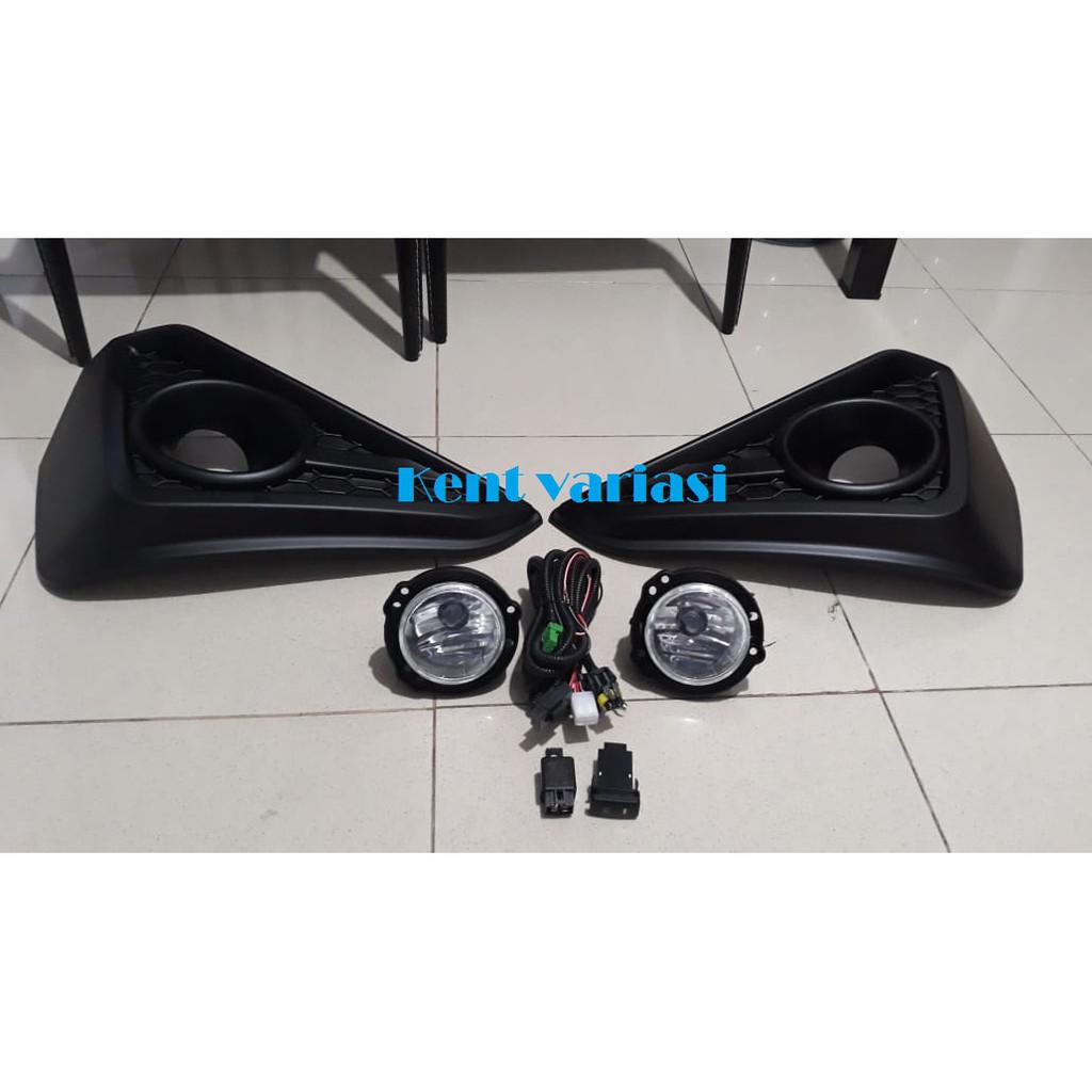 Jual Paket Cover Foglamp Fog Lamp Model Trd Foglamp Komplit All New Rush Terios Shopee