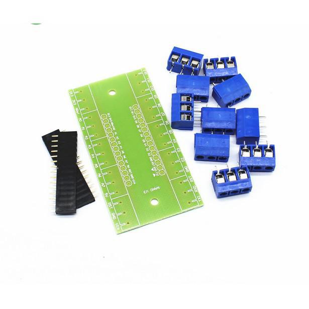 Jual Terminal Screw Shield Expansion Board input output For Arduino ...