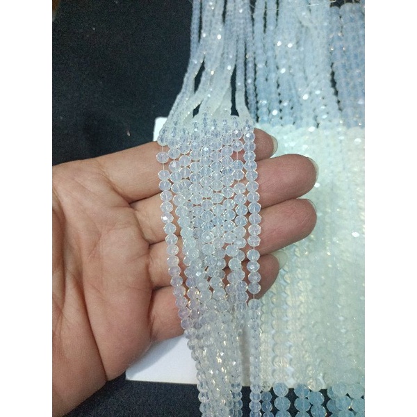 Jual Crystal Ceko Model Bakpau No 01 Putih Kolang Kaling Shopee