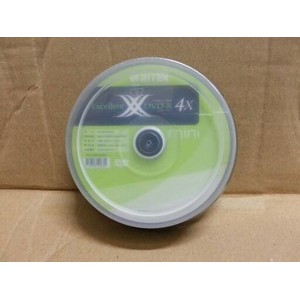 Jual DVDR mini / DVDR handycam RITEK 4x 1.4gb 8cm / DVD-R RITEK 30 ...