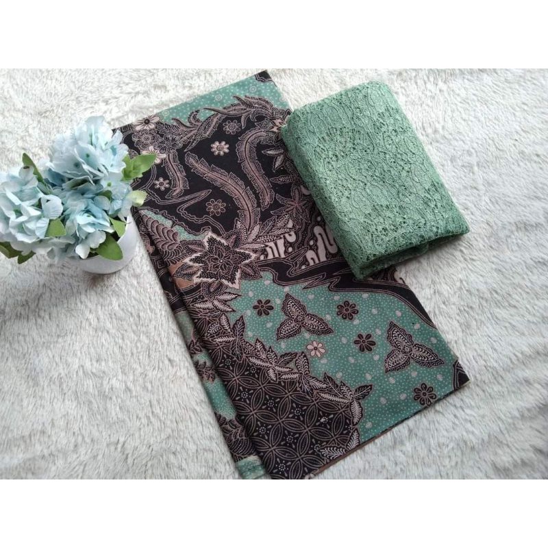 Jual Kain Batik Jarik Panjang Bahan Bakal Kebaya Kain Brokat Kain Brokat Shopee Indonesia