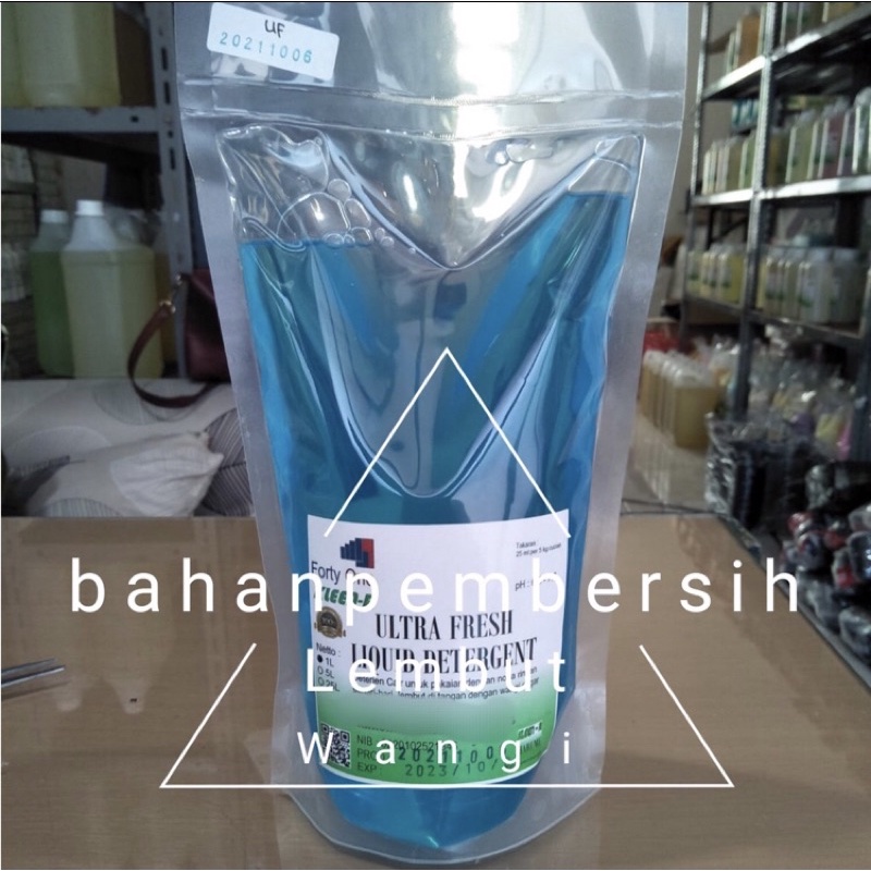 Jual Deterjen Cair Lembut Wangi Ultra Fresh @ 1 L / Ultra Fresh Liquid