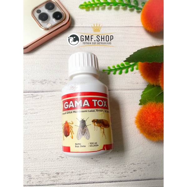 Jual Gama Tox Pembasmi Larva Lalat Gurem Kutu Ampuh Ml Shopee Indonesia