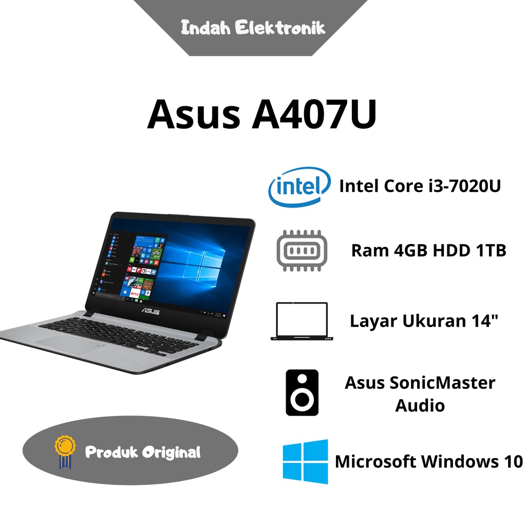 Asus a407u deals