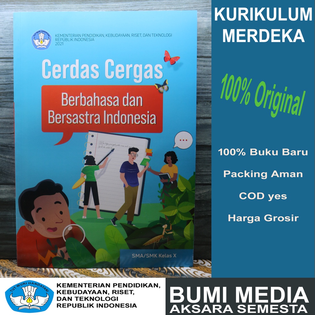 Jual Buku Paket Cerdas Cergas Berbahasa Dan Bersastra Indonesia SMA SMK ...