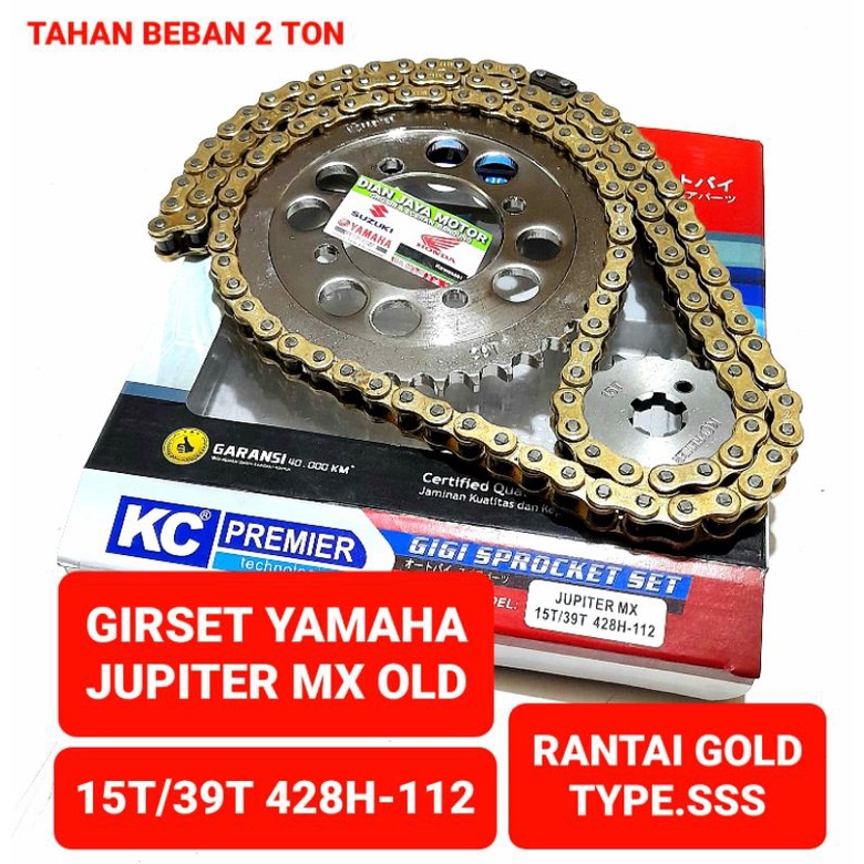 Jual Kcp Girset Kc Premier Yamaha Jupiter Mx Old Jupiter Mx New Type Gold Dian Jaya Motor