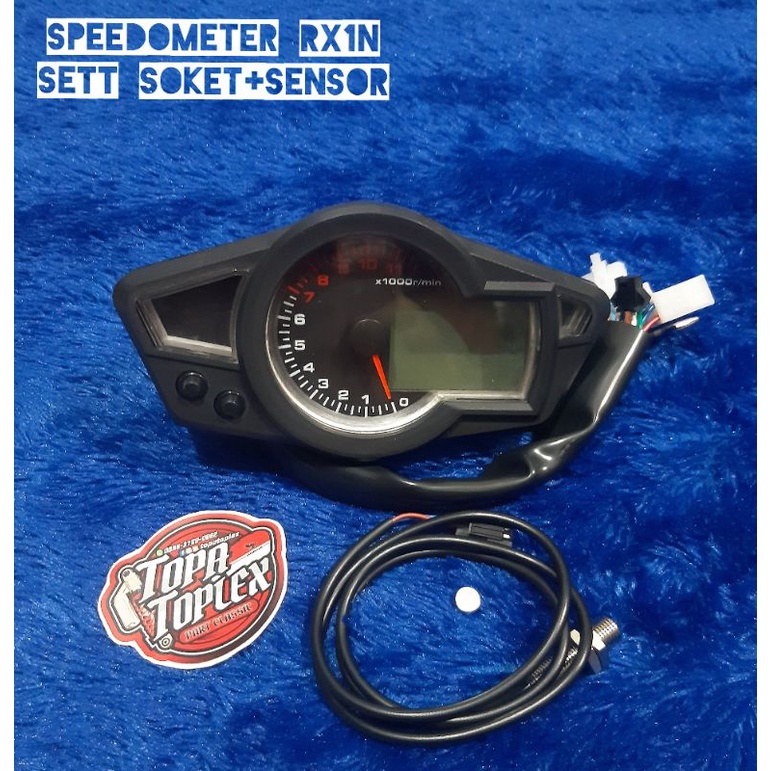 Jual speedo speedometer koso rx1n sett soket & sensor Shopee Indonesia