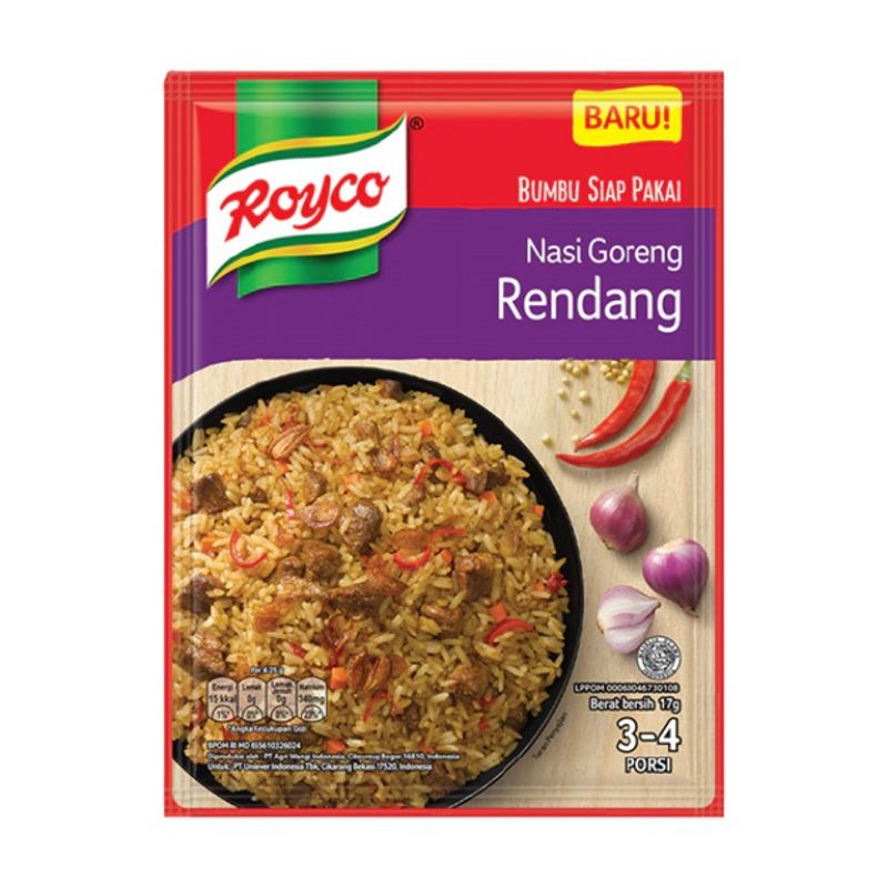 Jual Royco Nasi Goreng Rendang 17gr Bumbu Nasgor | Shopee Indonesia