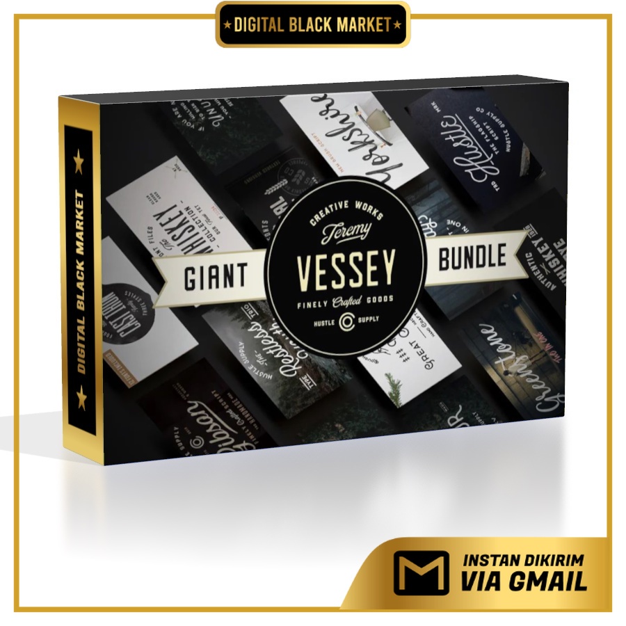 Jual ID0624 - The Giant Font Bundle | Shopee Indonesia