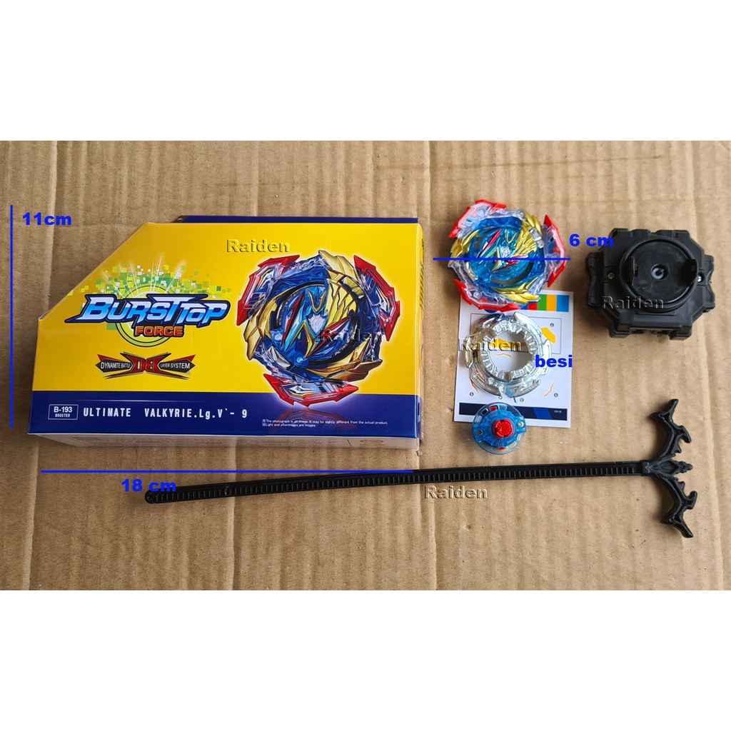 Jual Beyblade Ultimate Valkyrie B193 burst mainan gasing anak Dynamite ...