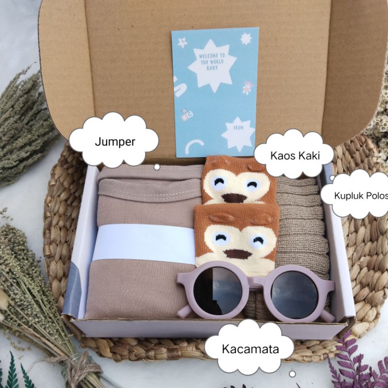 Jual Hampers Bayi Baru Lahir Kado Newborn Baby Gift Set Unisex Parcel