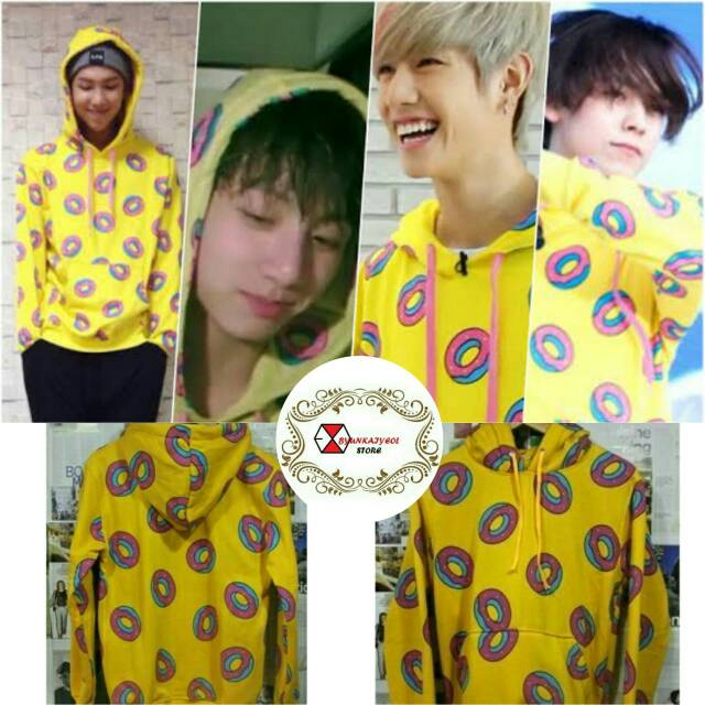 Jual Hoodie Donut BTS SEVENTEEN GOT7 Shopee Indonesia