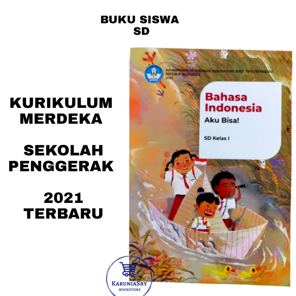 Jual Buku Siswa Bahasa Indonesia Kelas 1 SD Kurikulum Merdeka Sekolah ...