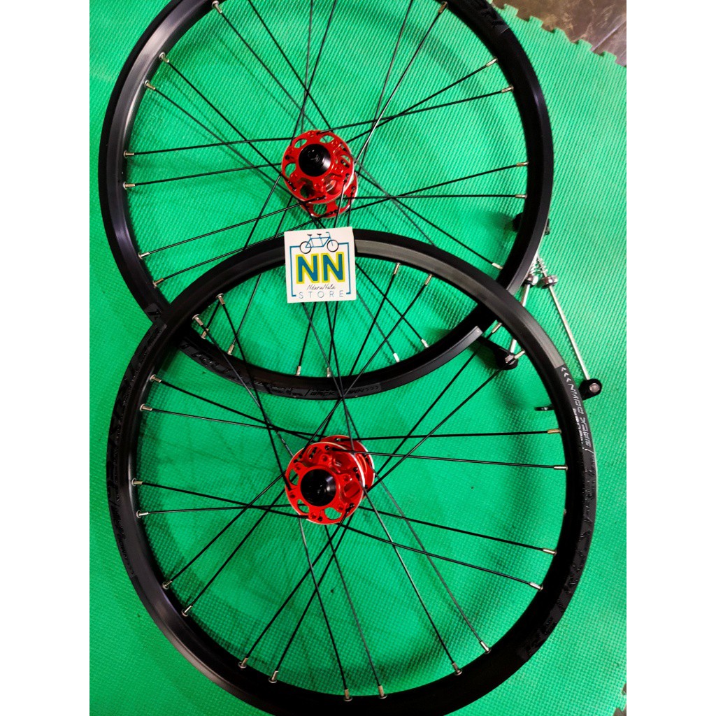 Jual Wheelset 20 murni 406 Retrospec seli wheel set Disc Brake nn store ...