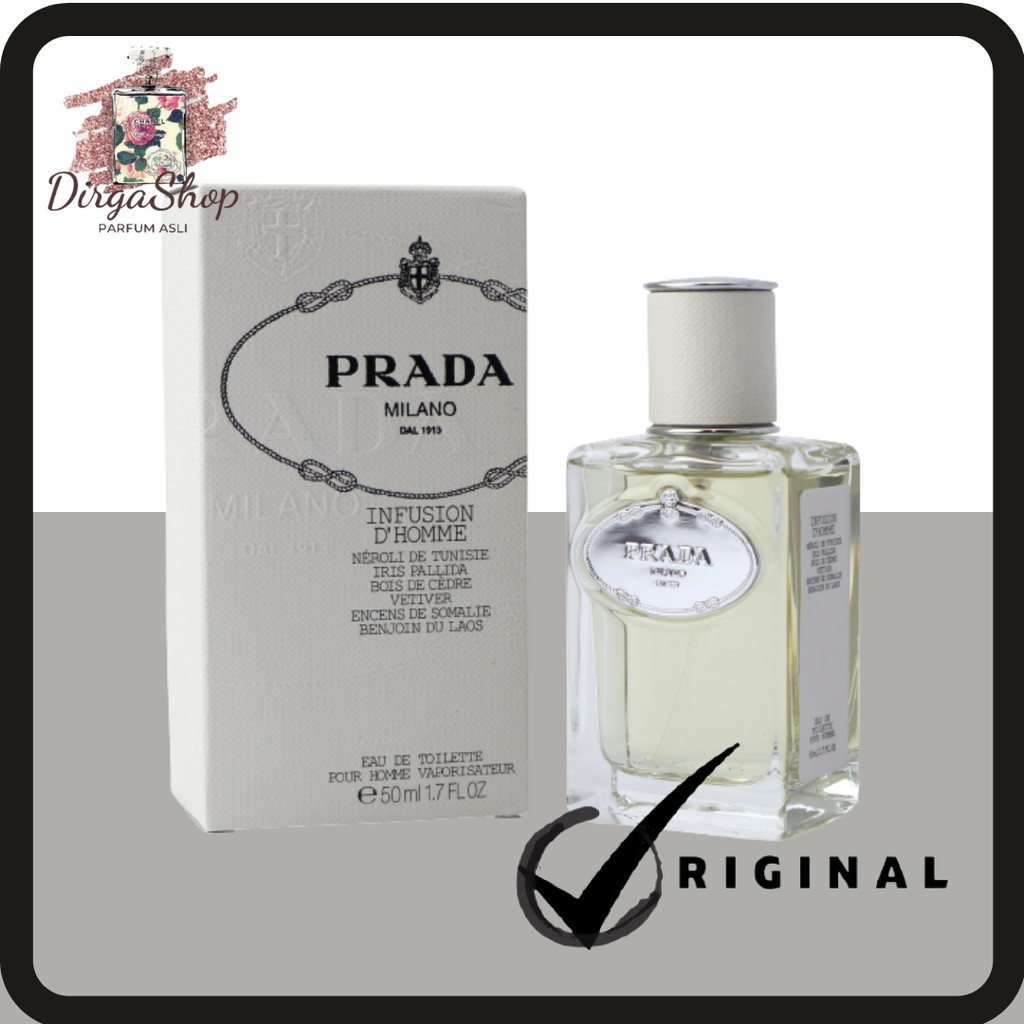 Jual Prada infusion d Homme d'homme for men EDT 50ml | Shopee