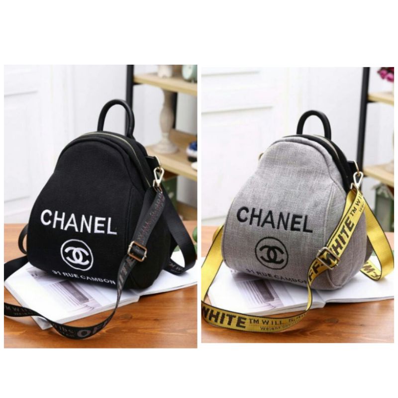 Chanel ransel bag hotsell