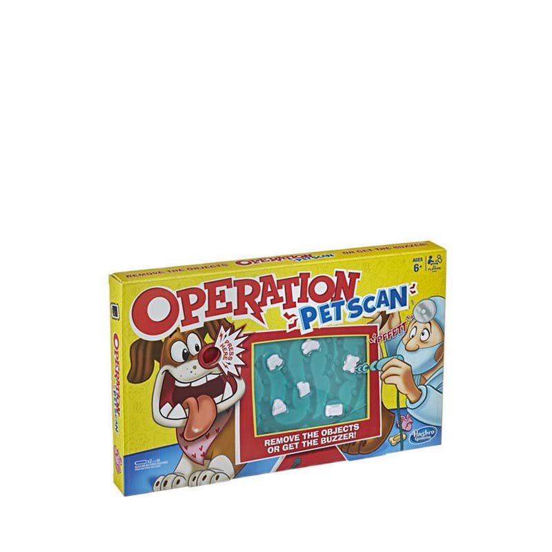 Operation Pet Scan Board Game With Silly Sounds, for Kids Ages 6